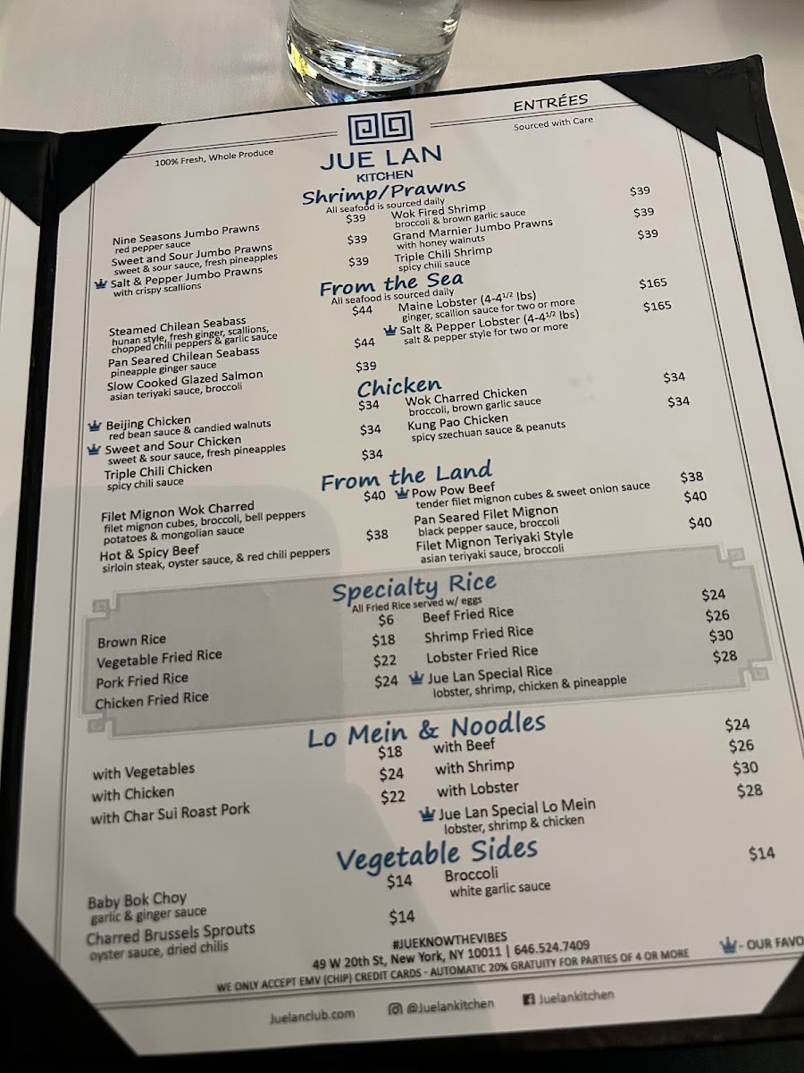 Jue Lan Club Menu - Image 4